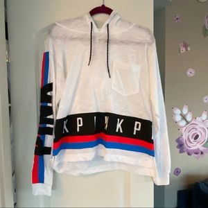 🆕VS Pink Hooded Tee